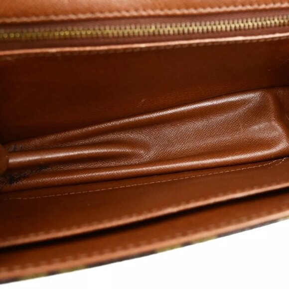 LOUIS VUITTON Pochette Dam PM Clutch Hand Bag Monogram Leather BN - Picture 12 of 16